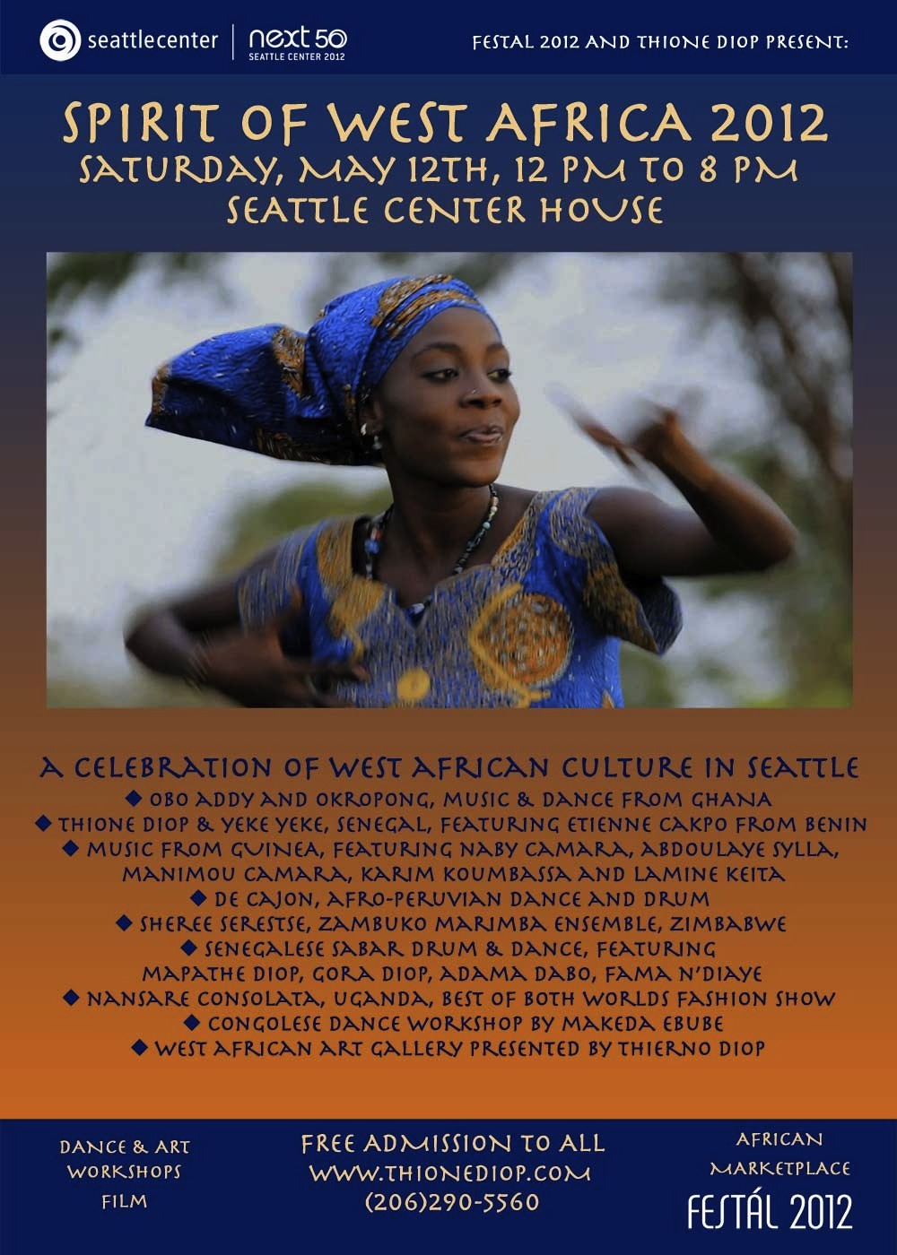 SOWA-Flier SOWA Spirit of West Africa 2012